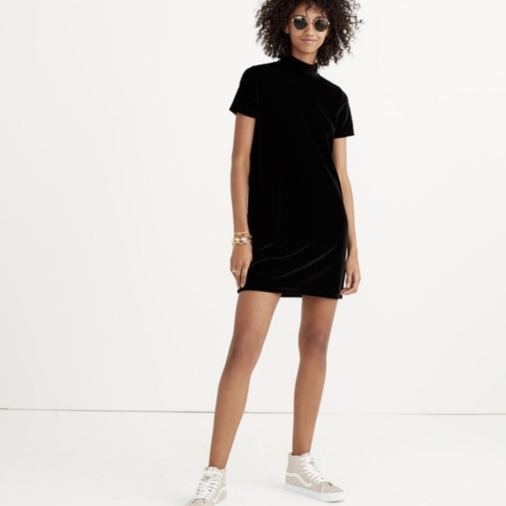 Velvet Mini Dress